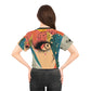AOP Crop Tee BOBBI