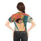 AOP Crop Tee BOBBI