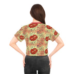 AOP Crop Tee LOVE 4 MUSIC