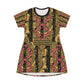 All Over Print T-Shirt Dress REGALLY PINK
