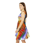 Women's Skater Dress (AOP) MARDI GRAS