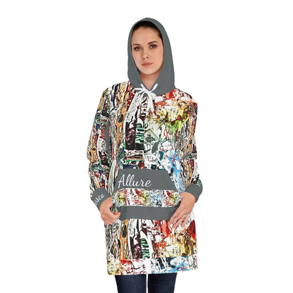 Women's Hoodie Dress (AOP) ALLURE ALFRESCO