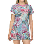 T-Shirt Dress (AOP) AMBER JANE